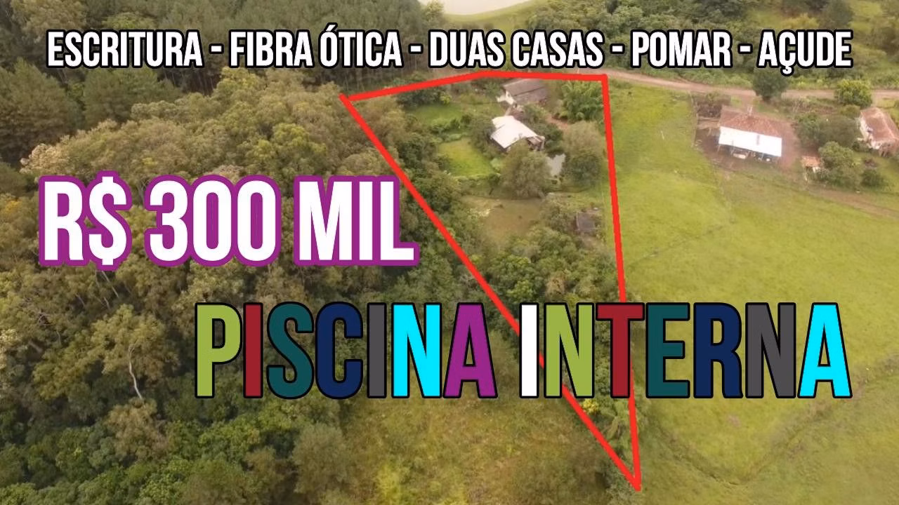 Chácara de 4.800 m² em Taquara, RS