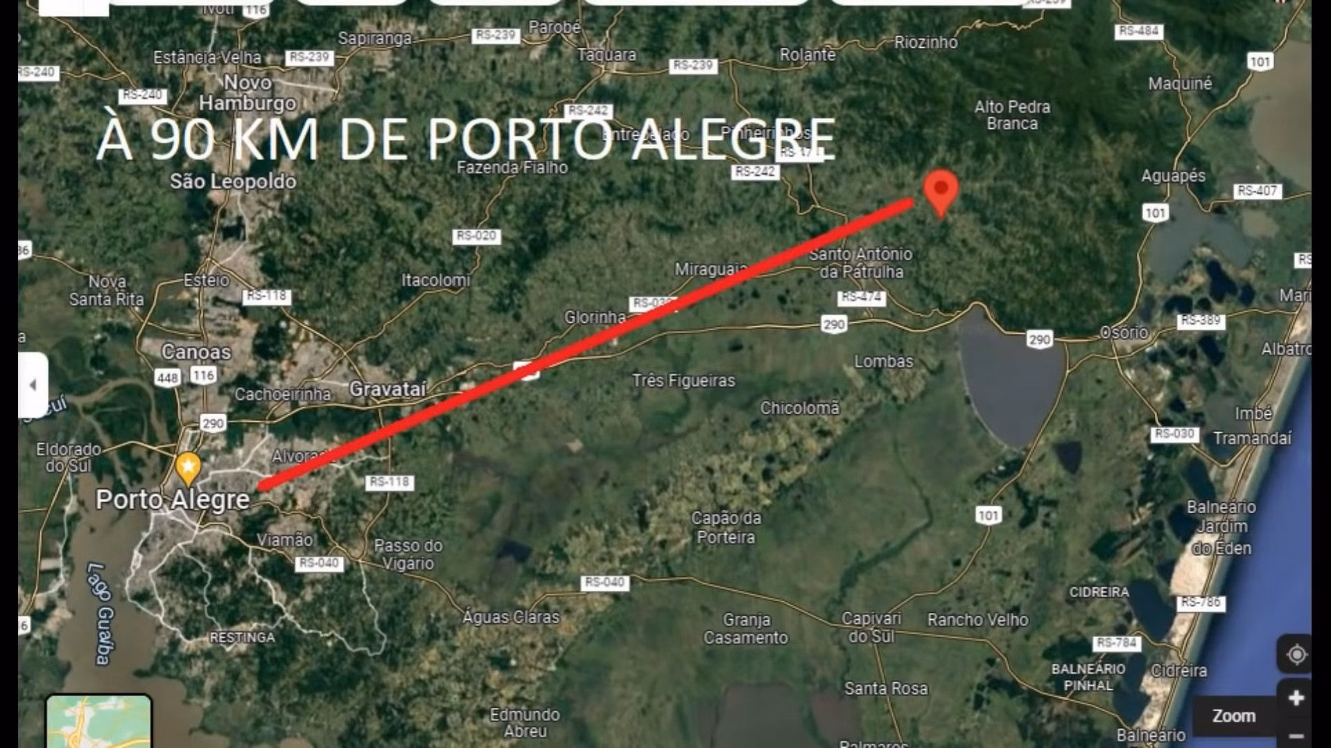 Country home of 2 acres in Caraá, RS, Brazil