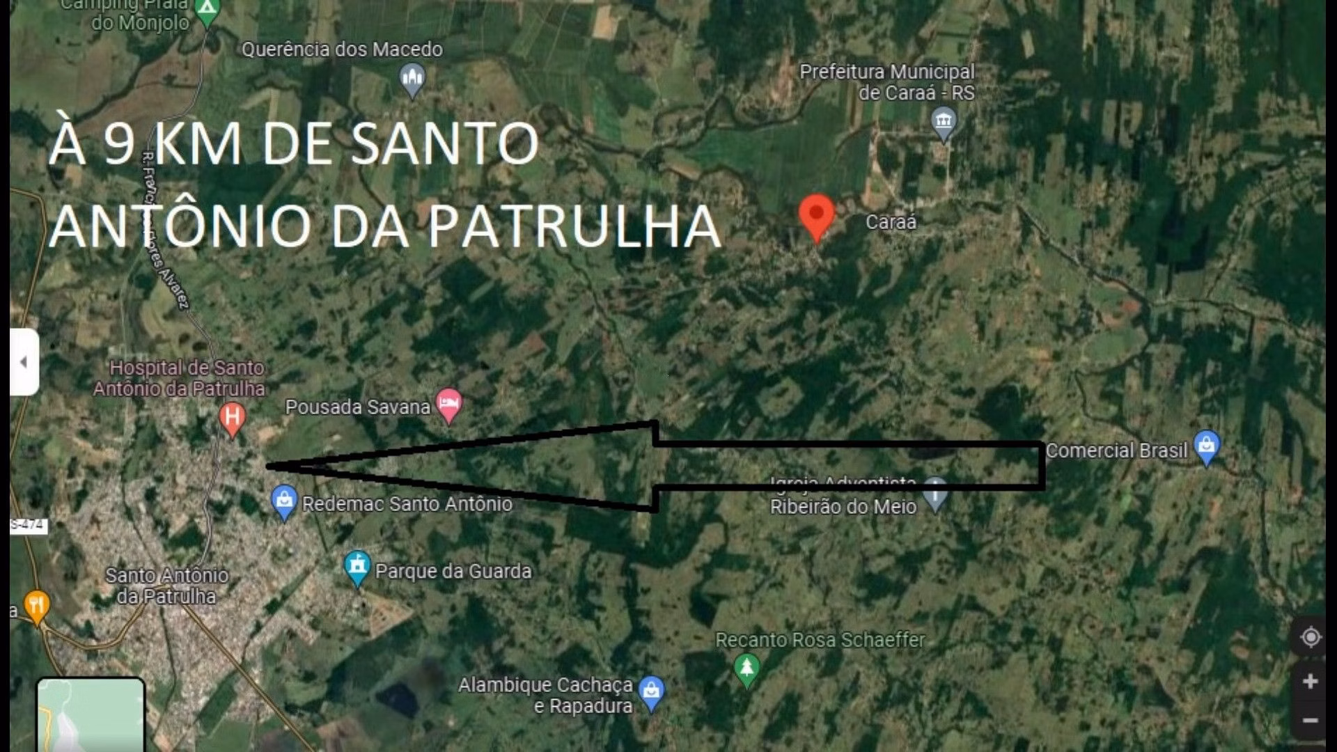 Country home of 2 acres in Caraá, RS, Brazil
