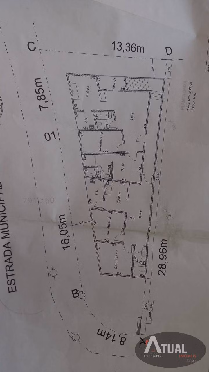 Terreno de 200 m² em Atibaia, SP