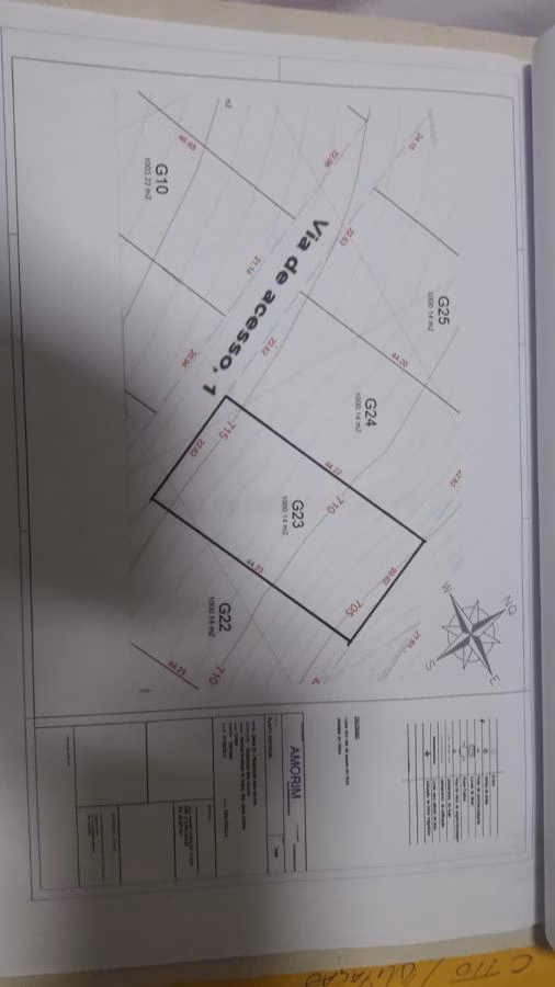 Terreno de 1.000 m² em Alumínio, SP