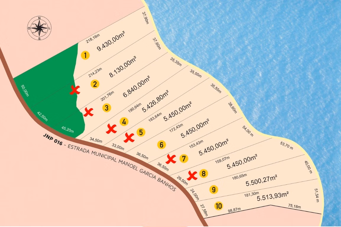 Terreno de 5.450 m² em Joanópolis, SP