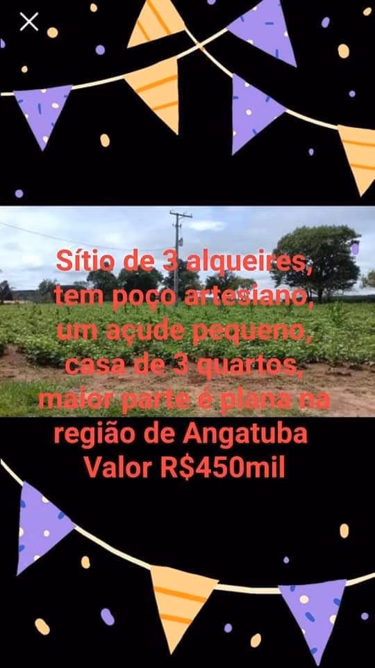 Country home of 18 acres in Angatuba, SP, Brazil