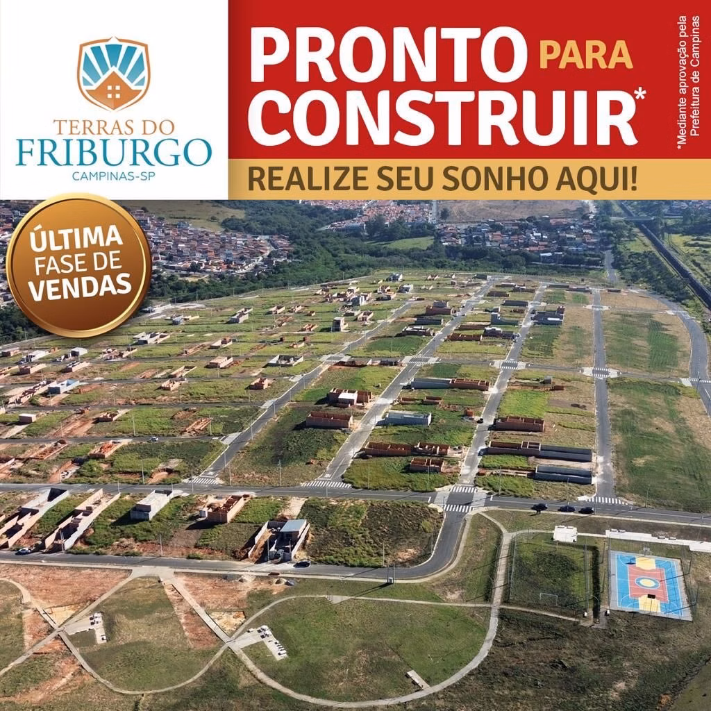 Terreno de 126 m² em Campinas, SP