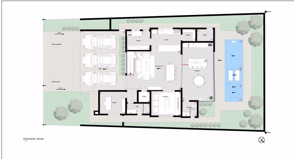 House of 1,000 m² in Campinas, SP, Brazil