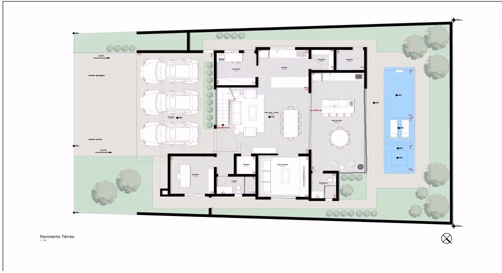 House of 1,000 m² in Campinas, SP, Brazil