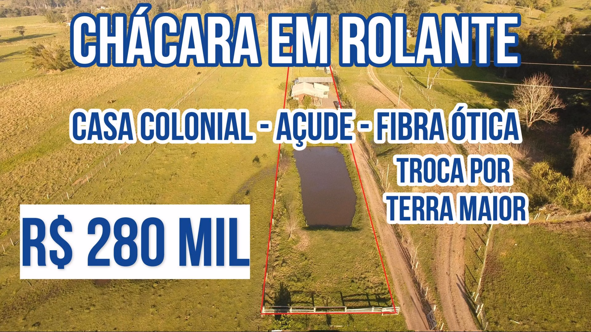 Country home of 3.900 m² in Rolante, RS, Brazil