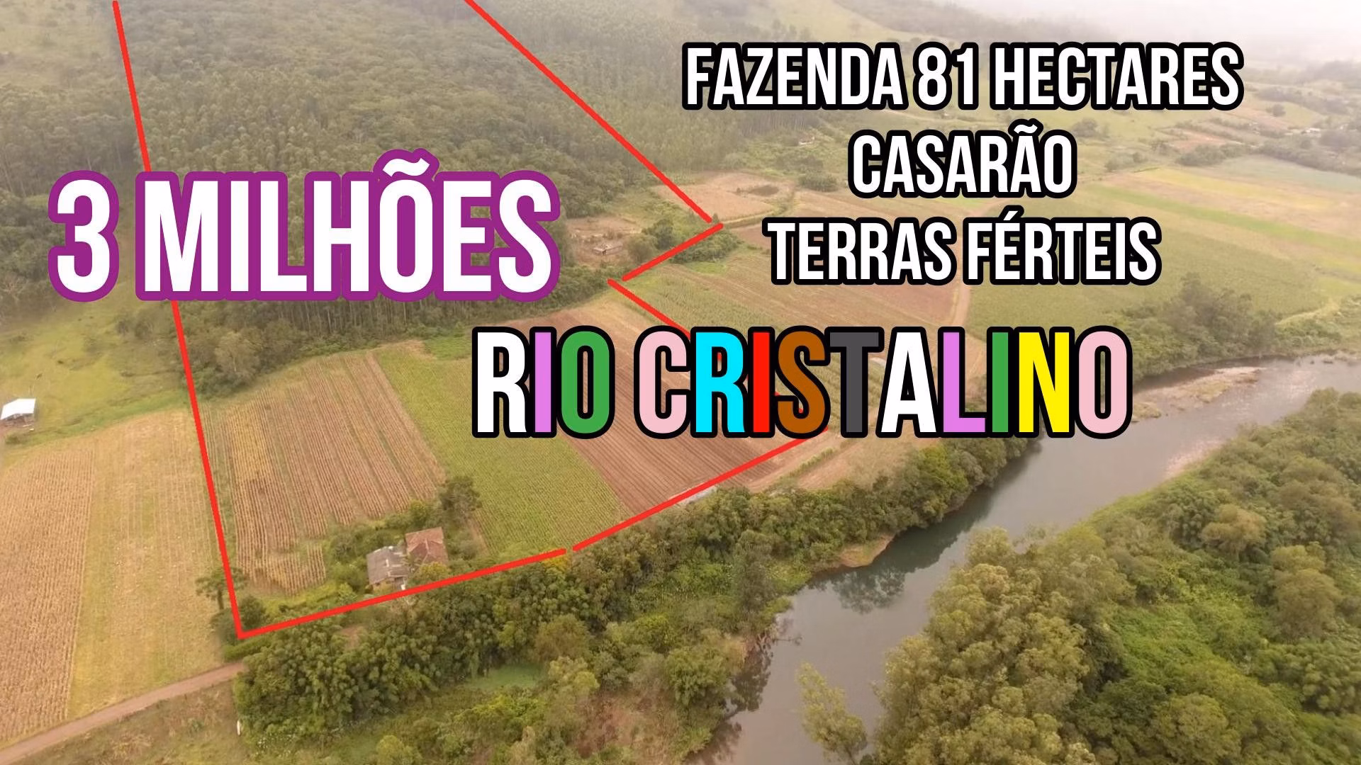 Sítio de 81 ha em Maquiné, RS