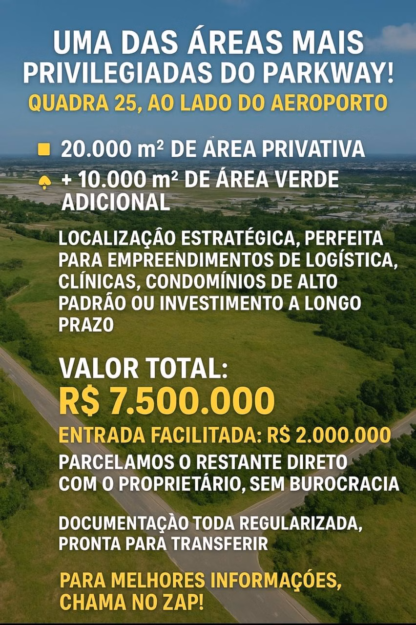 Terreno à venda de 3 ha em Brasília, DF