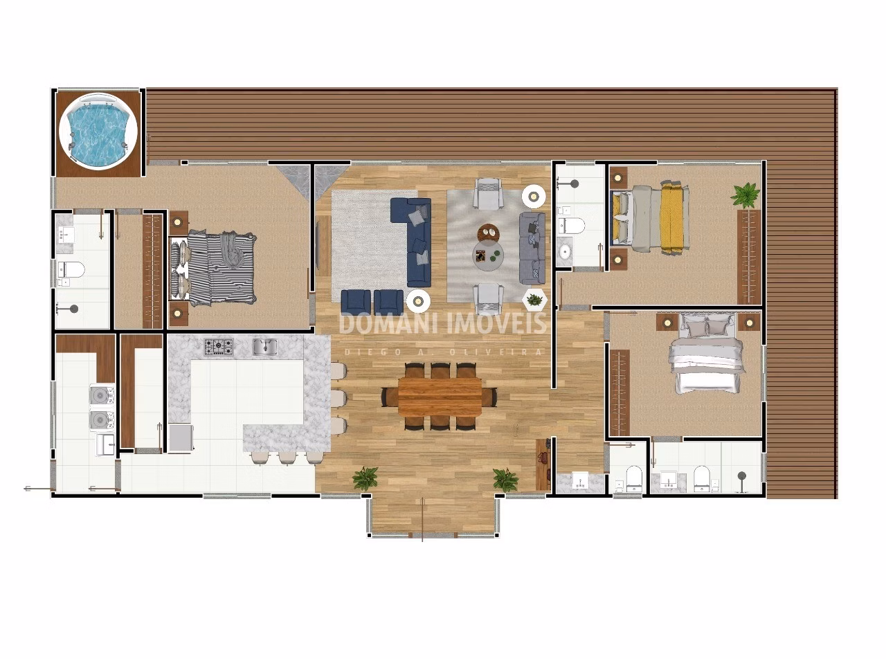 House of 2,430 m² in Campos do Jordão, SP, Brazil