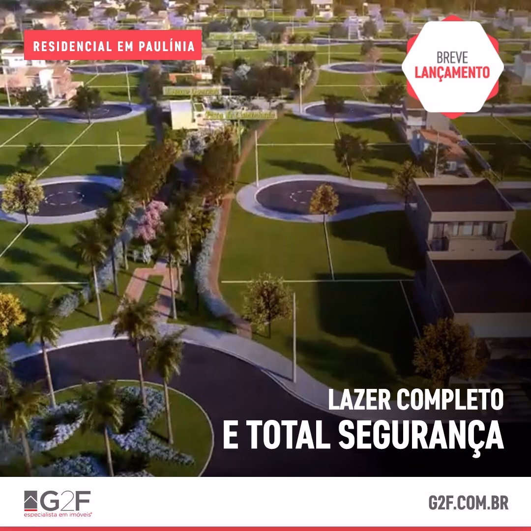Terreno de 345 m² em Paulínia, SP