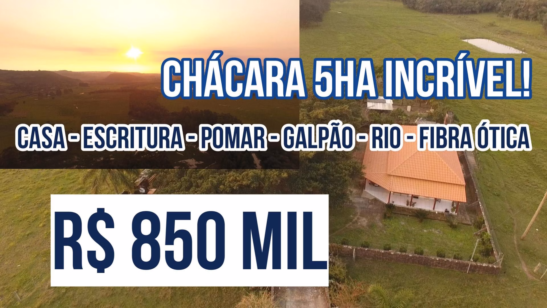 Chácara de 5 ha em Santo Antônio da Patrulha, RS