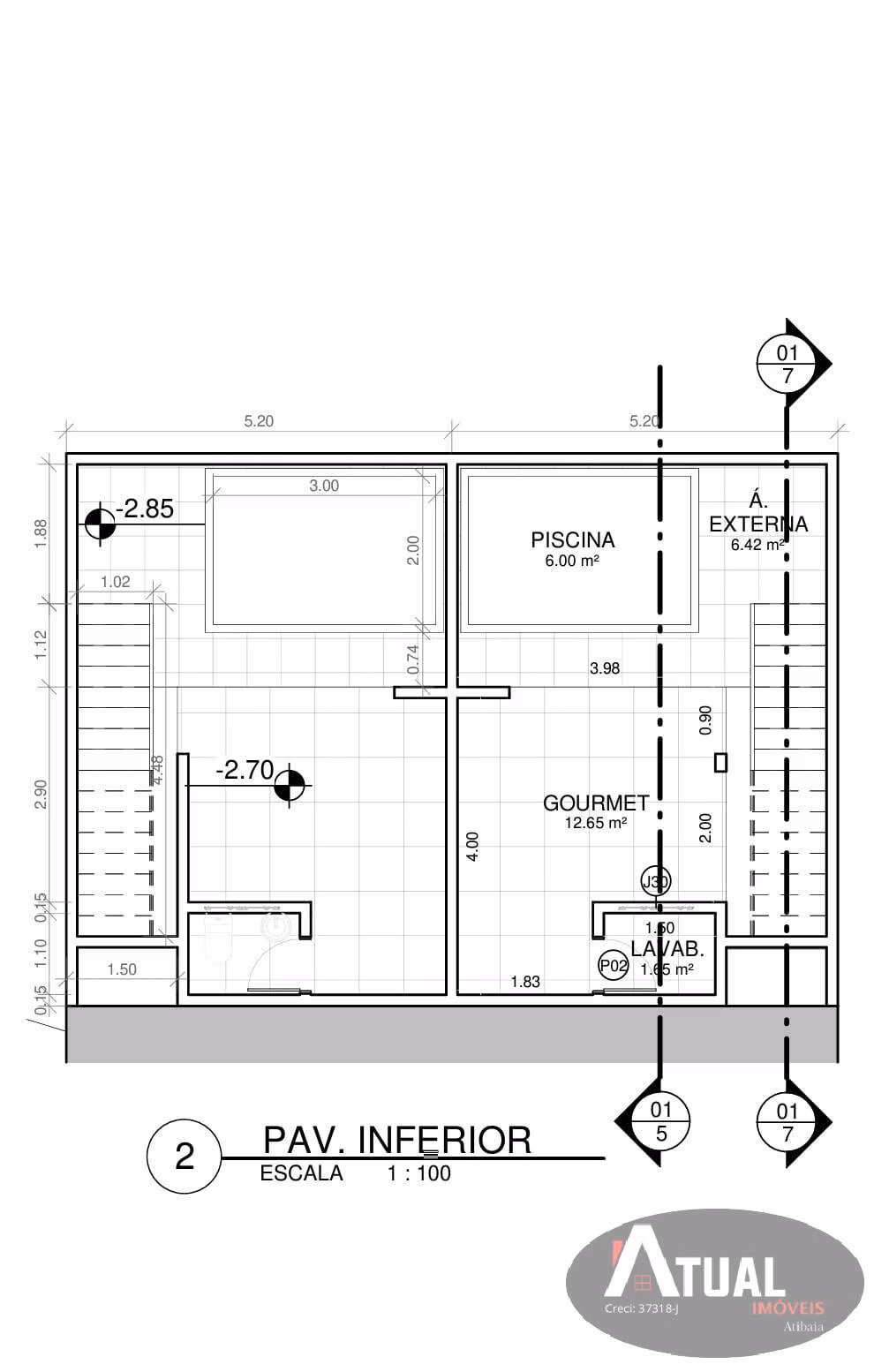 Plot of 300 m² in Atibaia, SP, Brazil