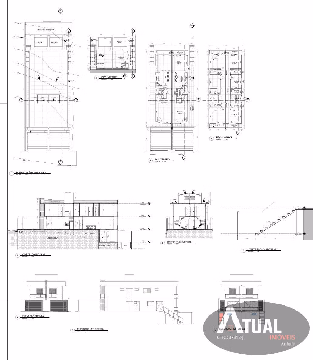 Plot of 300 m² in Atibaia, SP, Brazil