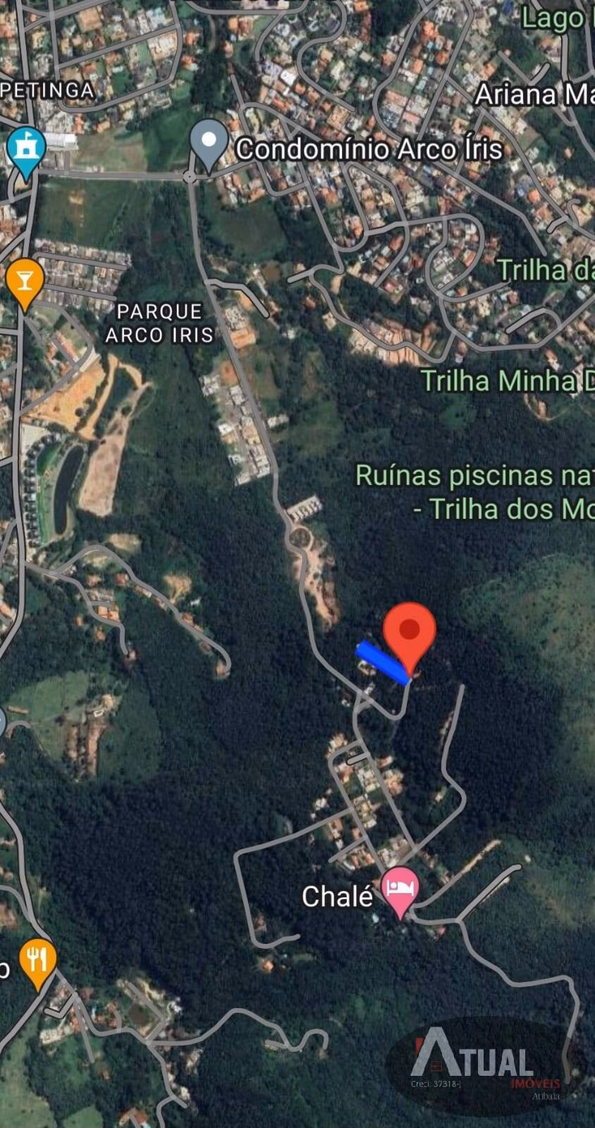 Plot of 652 m² in Atibaia, SP, Brazil