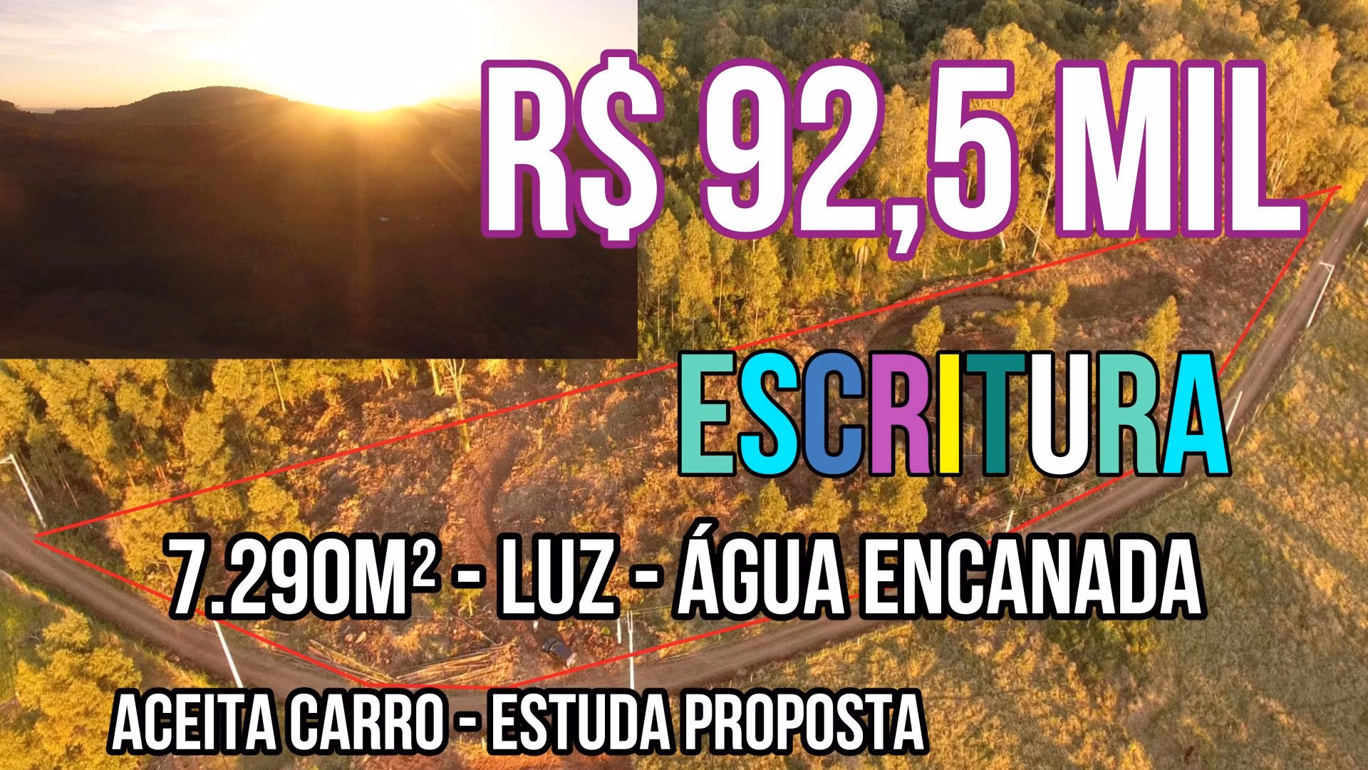 Chácara de 7.300 m² em Rolante, RS