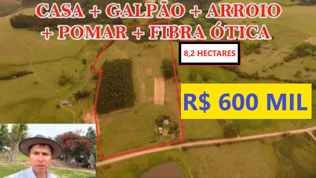 Sítio de 8 ha em Glorinha, RS