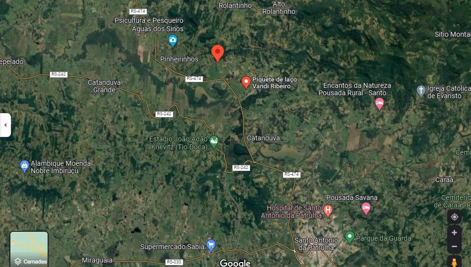 Country home of 4 acres in Santo Antônio da Patrulha, RS, Brazil