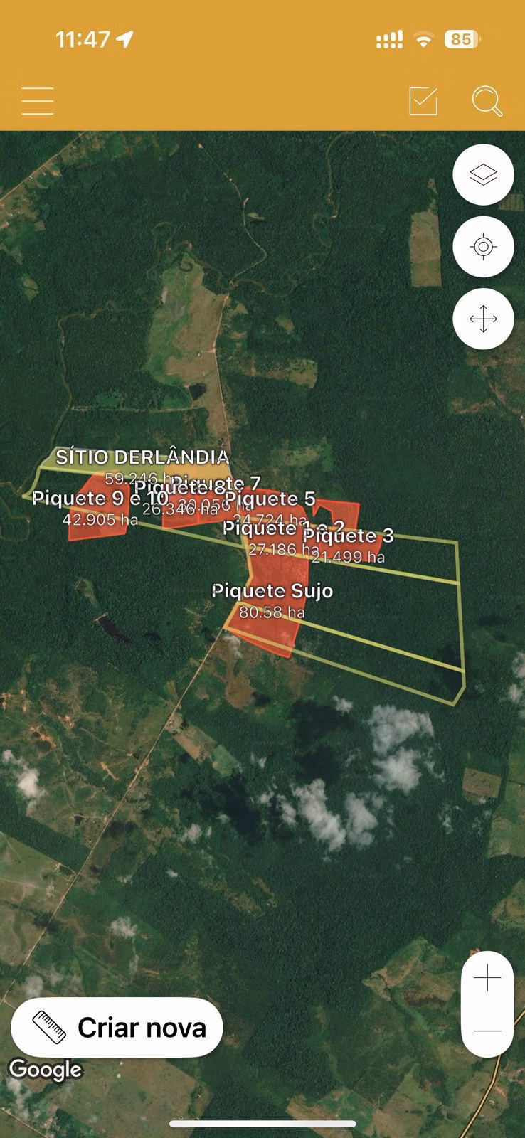 Farm of 1.730 acres in Cantá, RR, Brazil