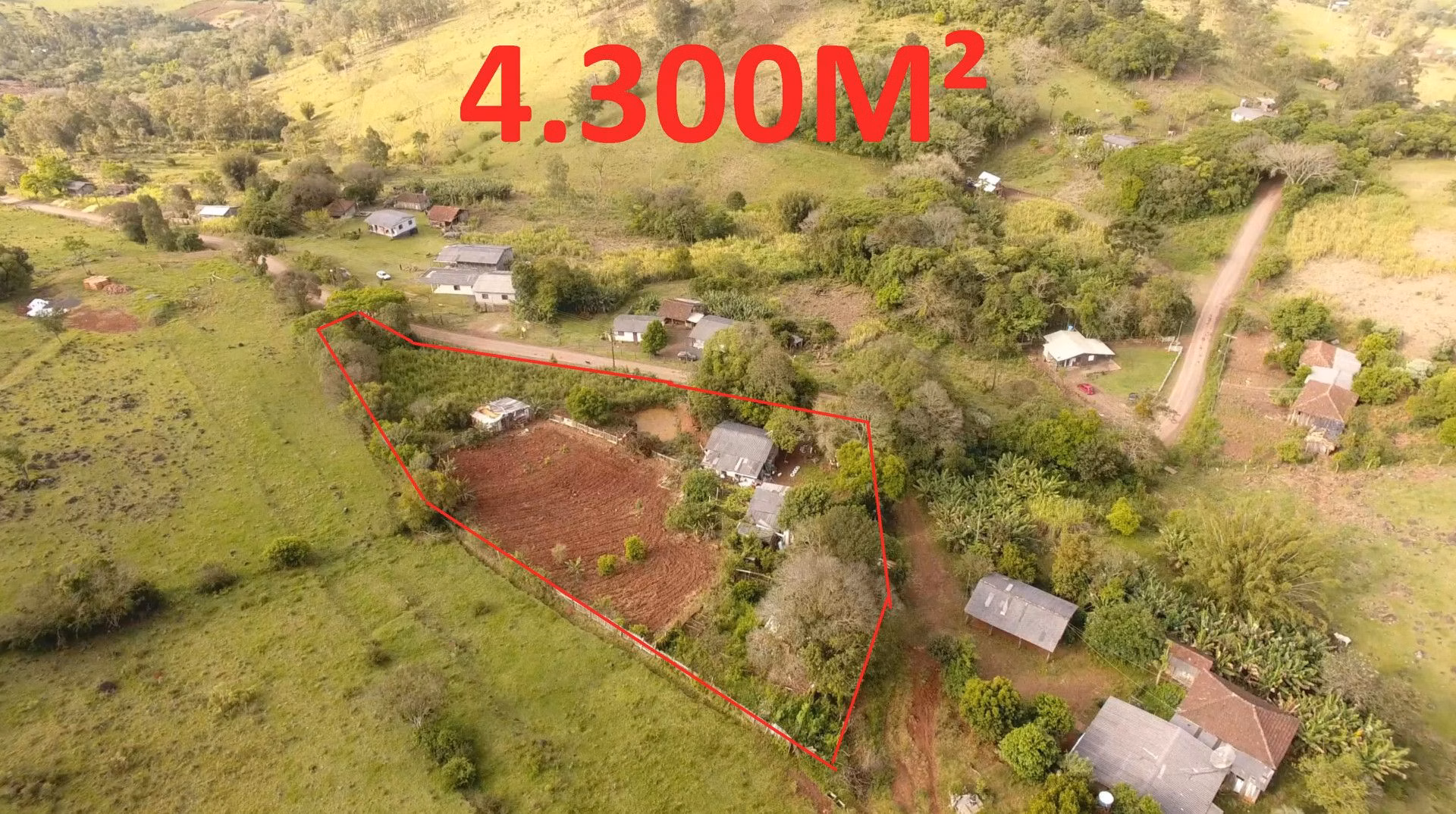 Chácara de 4.300 m² em Santo Antônio da Patrulha, RS