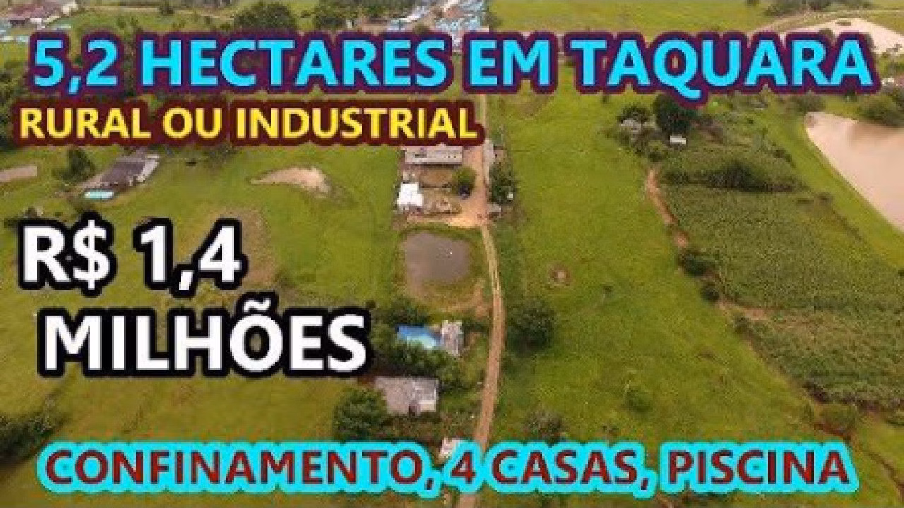 Chácara de 5 ha em Taquara, RS