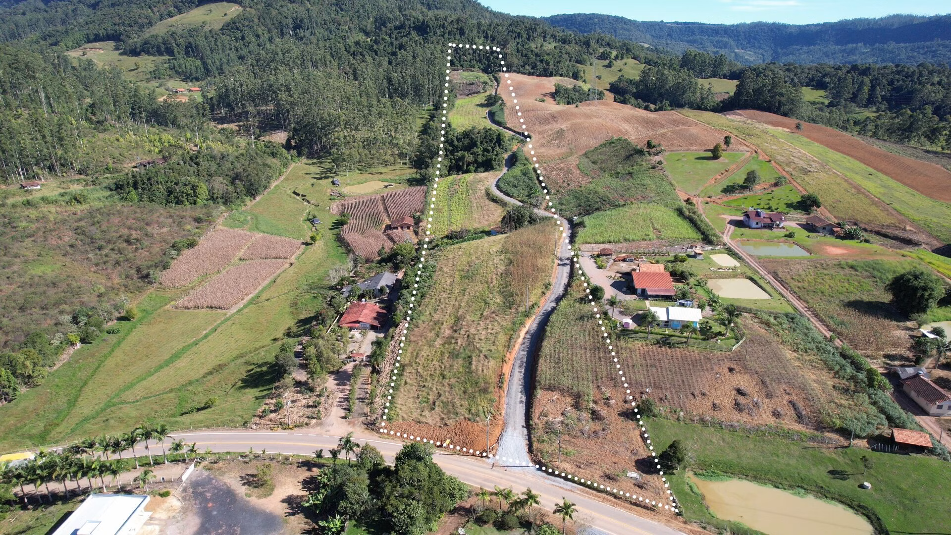 Terreno de 4 ha em Lontras, SC