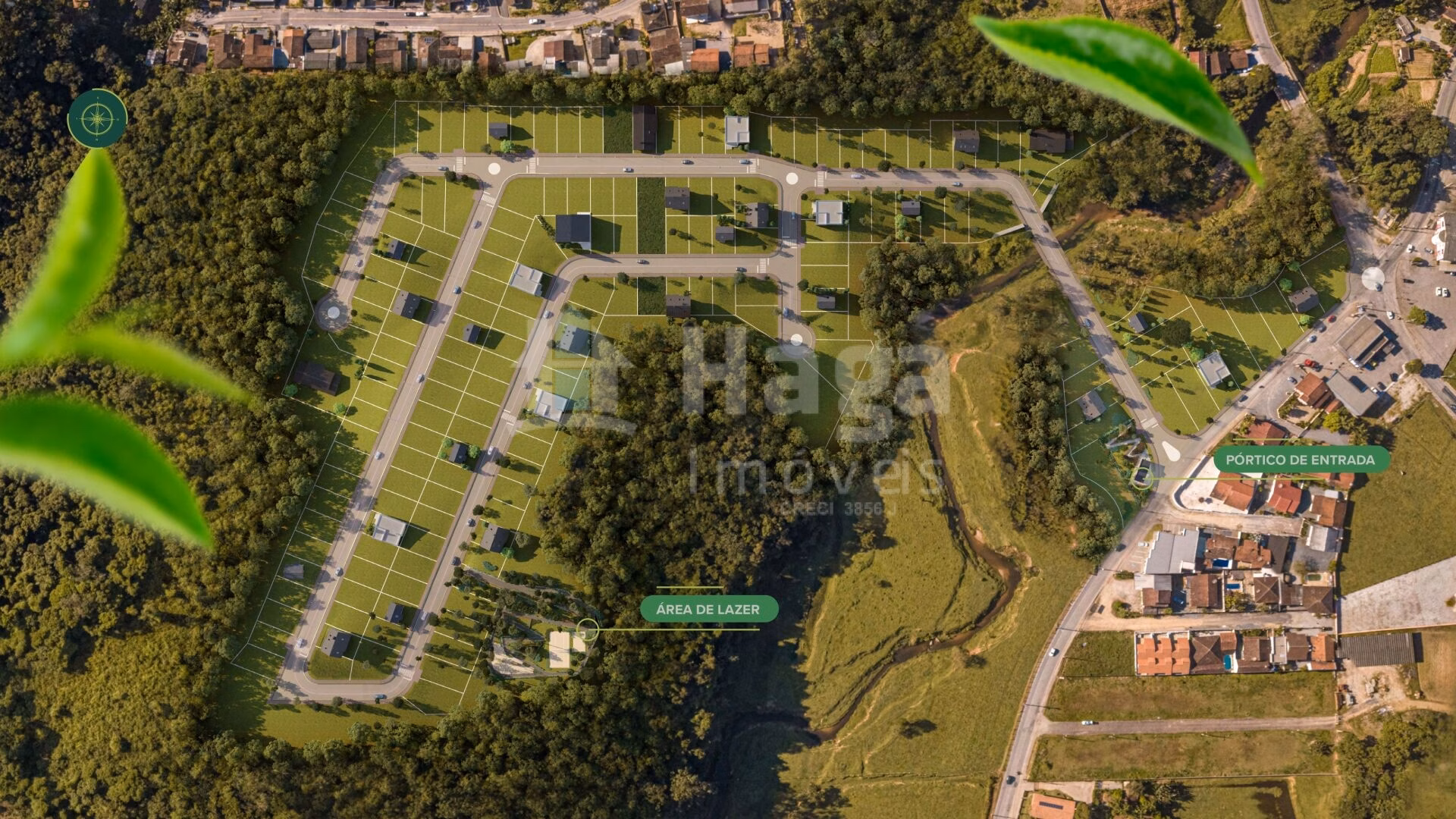 Terreno de 1.230 m² em Brusque, SC