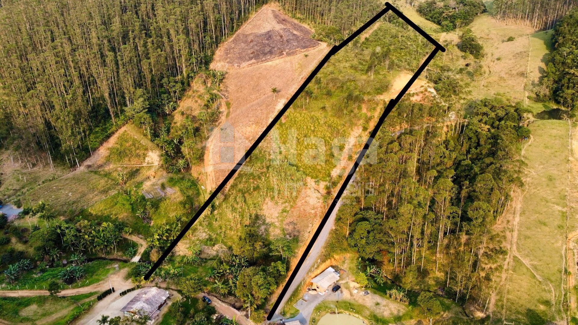 Plot of 6 acres in São João Batista, SC, Brazil