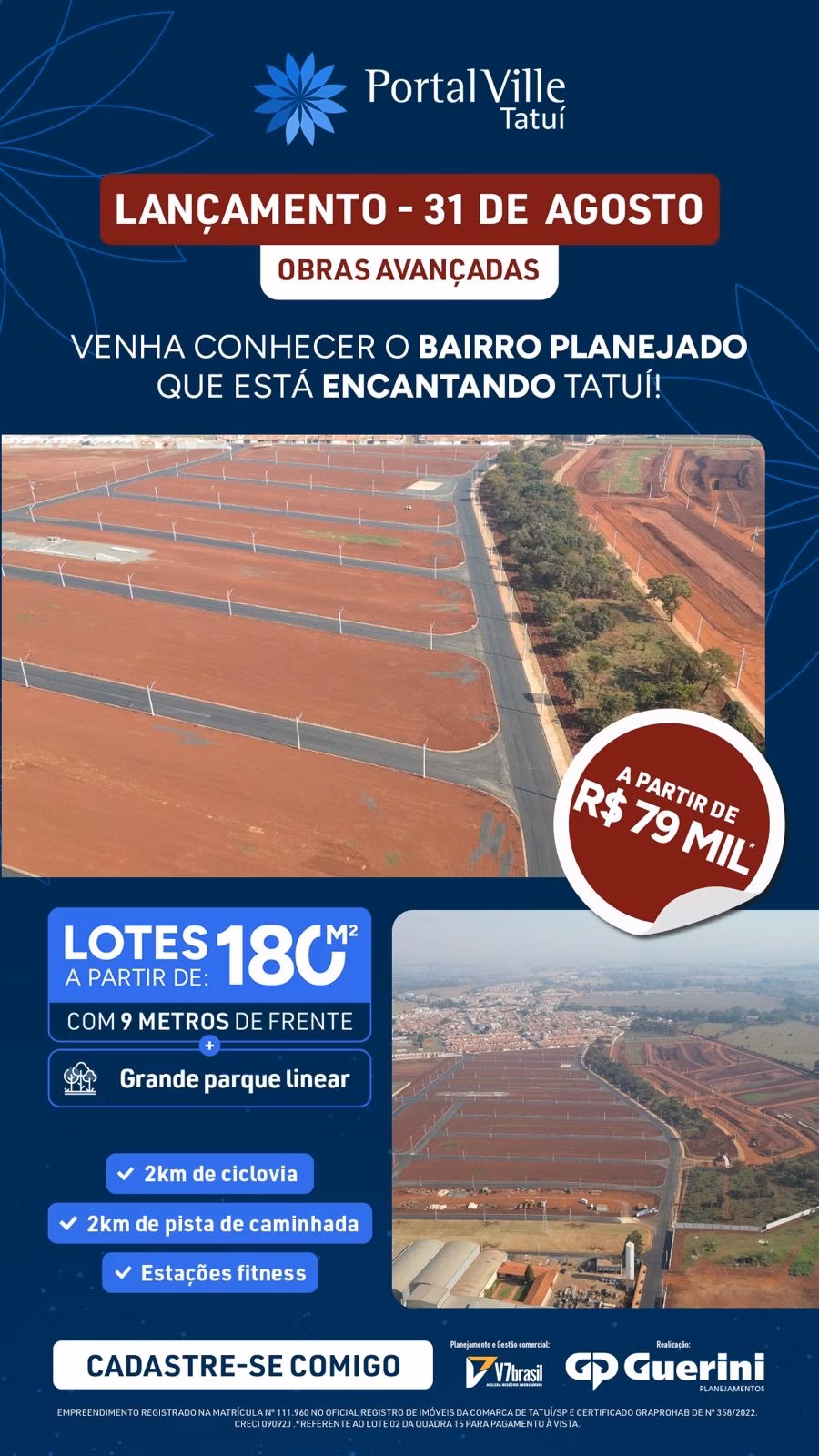 Plot of 180 m² in Tatuí, SP, Brazil