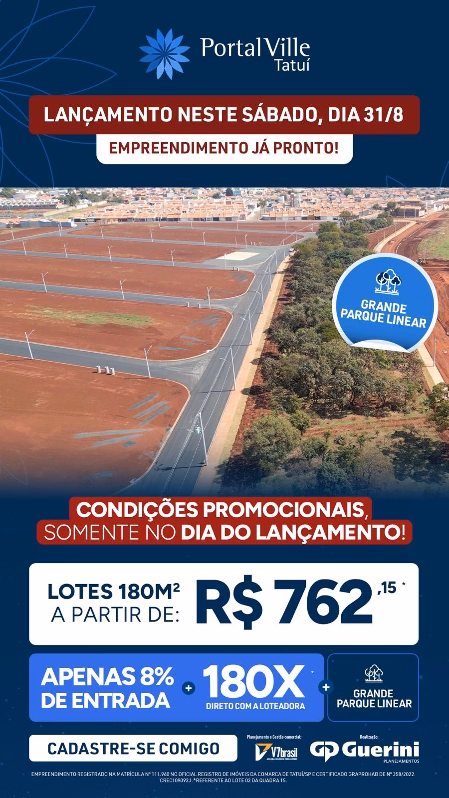 Plot of 180 m² in Tatuí, SP, Brazil